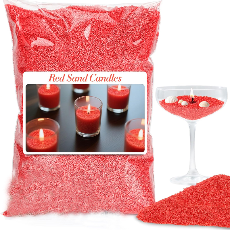 Candle Making Tips - 100G Green White Red Sand Pearled