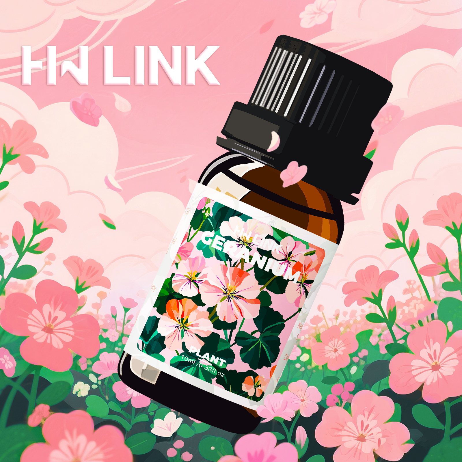 Candle Making Essentials - Geranium Essential Oil 10ml 100% Pure
