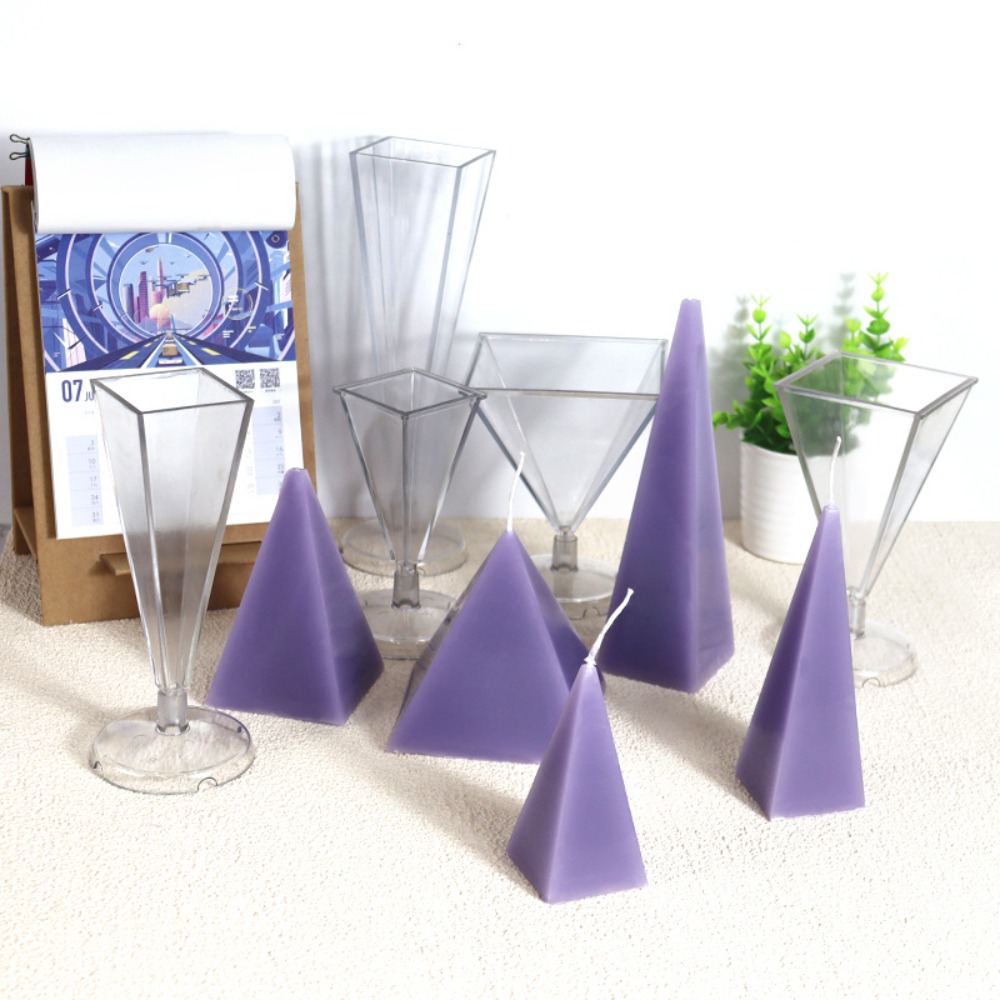 Candle Making Party - Multi Size Pyramid Shape Candle Plastic