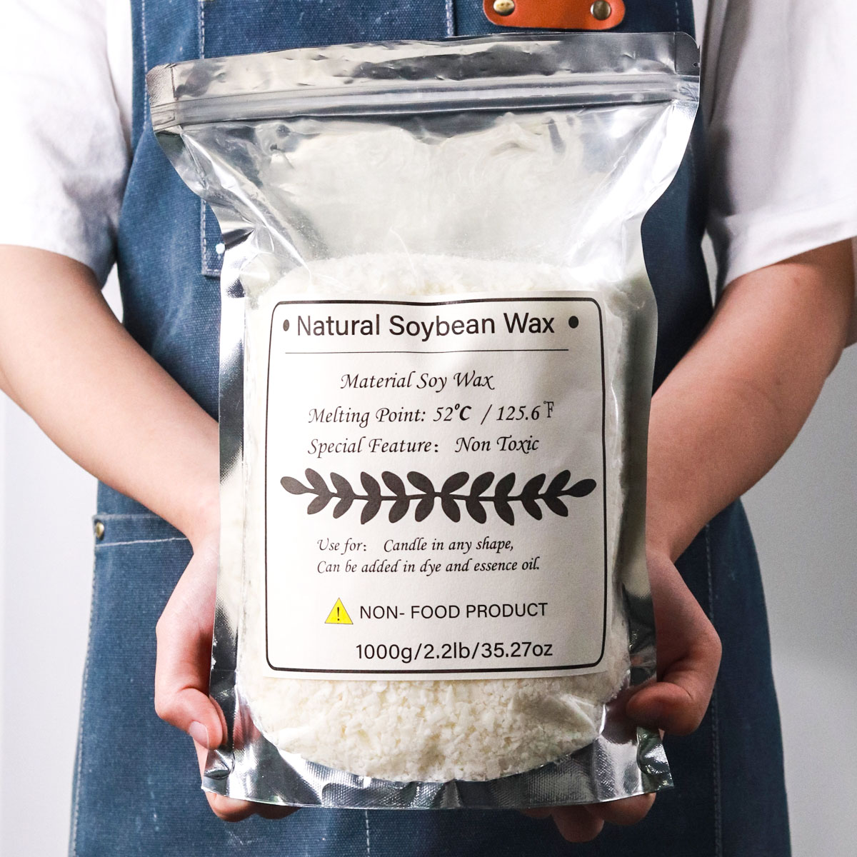 Candle Making Items - 1KG Natural Soy Wax Granular Scented