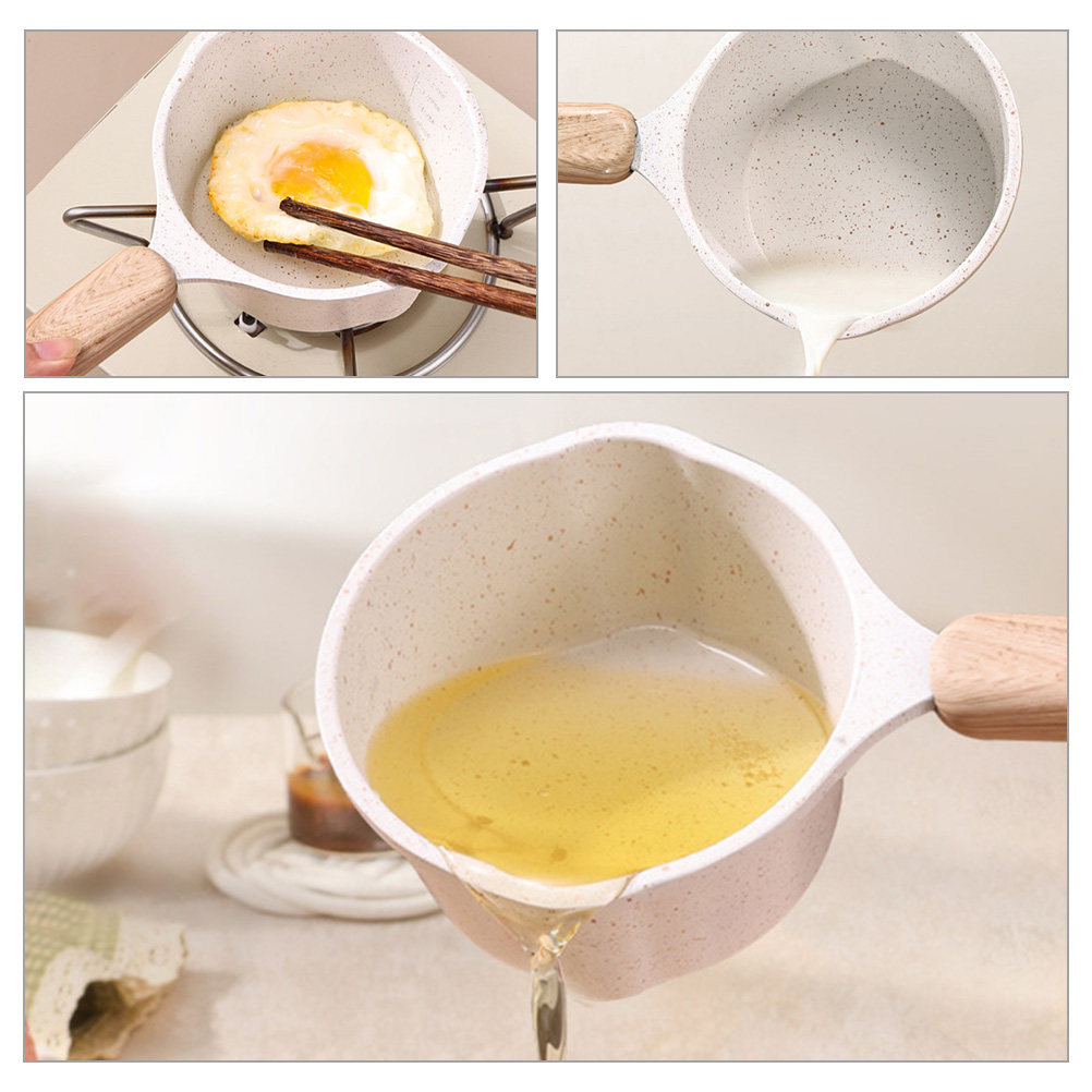 Pour Pot Aluminum - Small Aluminum Sauce Pan with Two