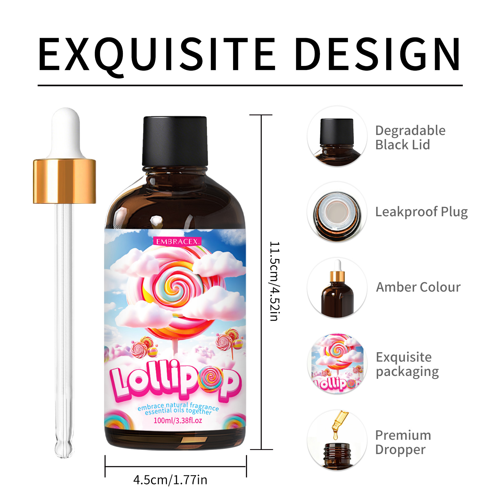 100ml Lollipop Essential Oil F - огляд і ціна Candle Making Essentials