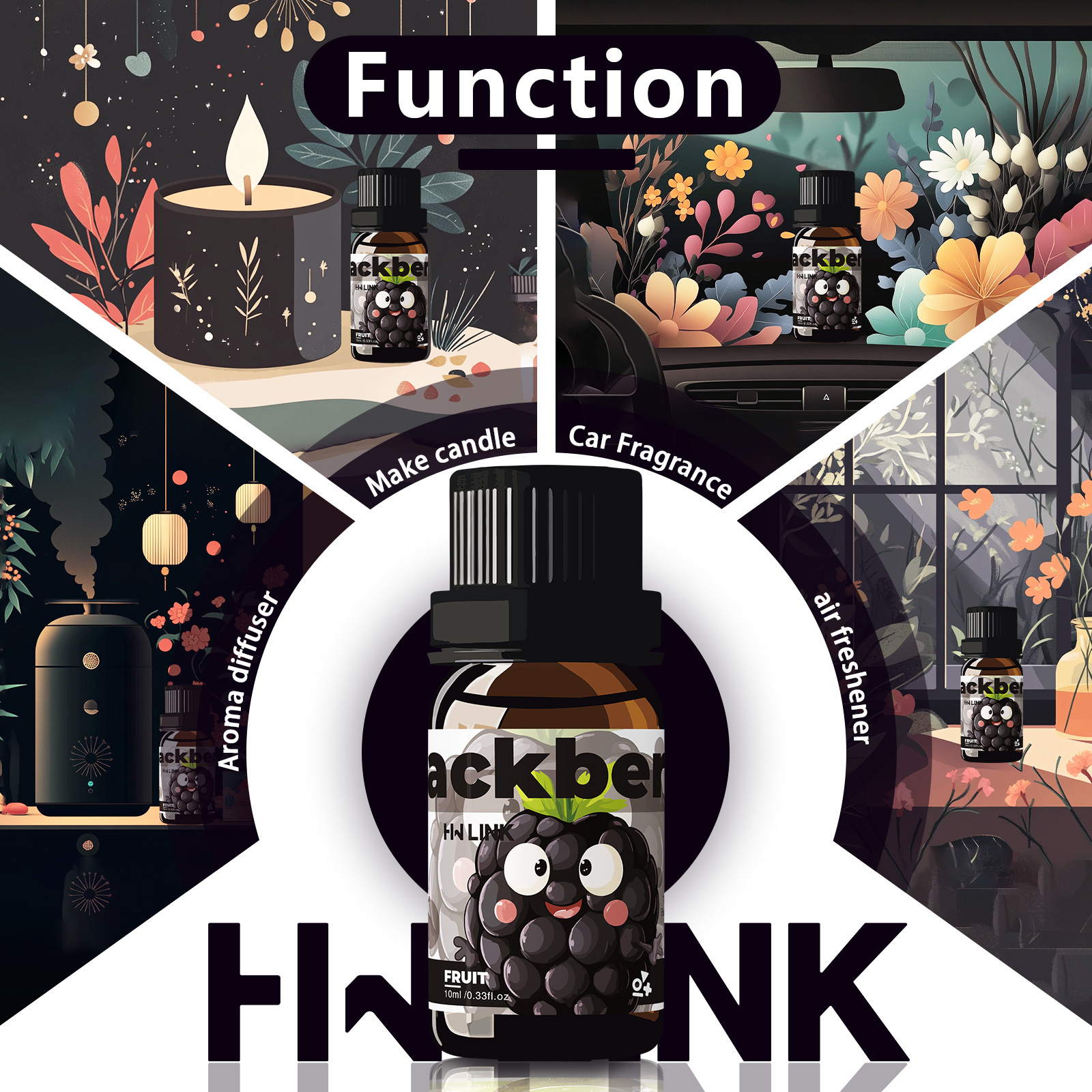 Blackberry Essential Oil Black - огляд і ціна Candle Making Essentials