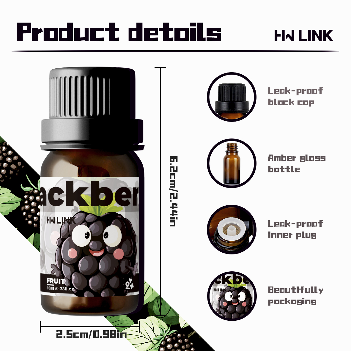 Blackberry Essential Oil Black - огляд і ціна Candle Making Essentials