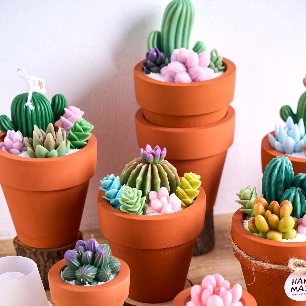 Round Terracotta Pot Silicone  - огляд і ціна Kraft Box Candle