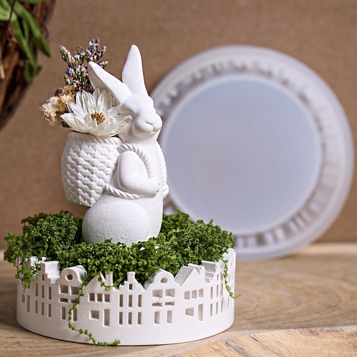 Hollow Round House Candle Hold - огляд і ціна Kraft Box Candle