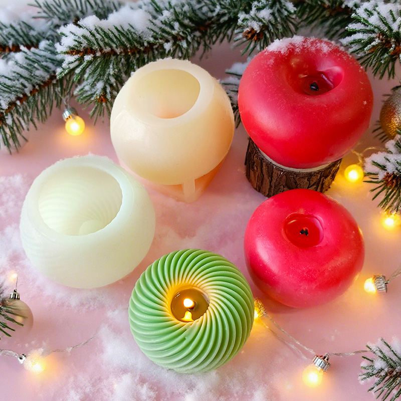 3D Christmas Eve Apple Silicon - огляд і ціна Candle Making Party