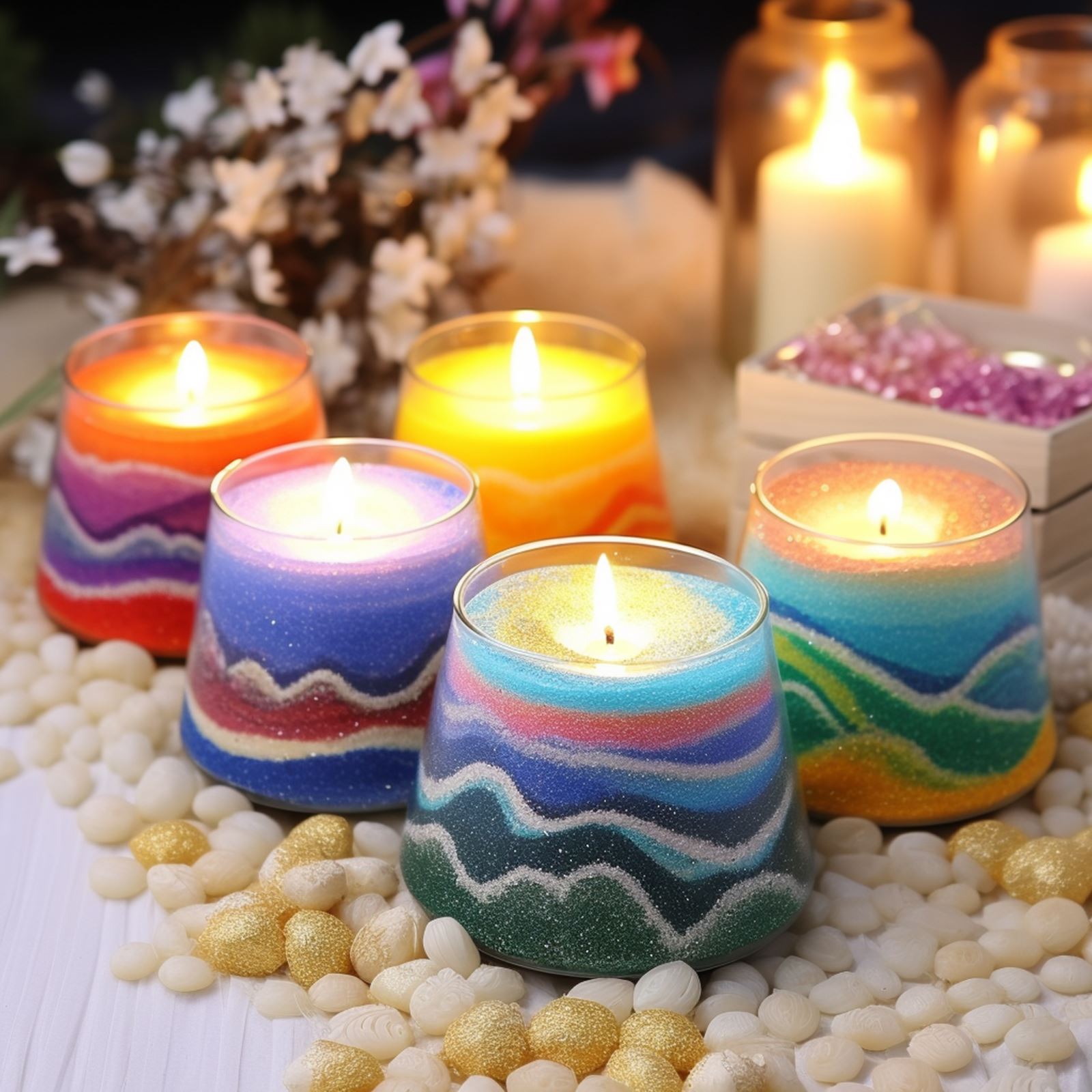 100/150/200/500/1000g White Gr - огляд і ціна Candle Making Tips