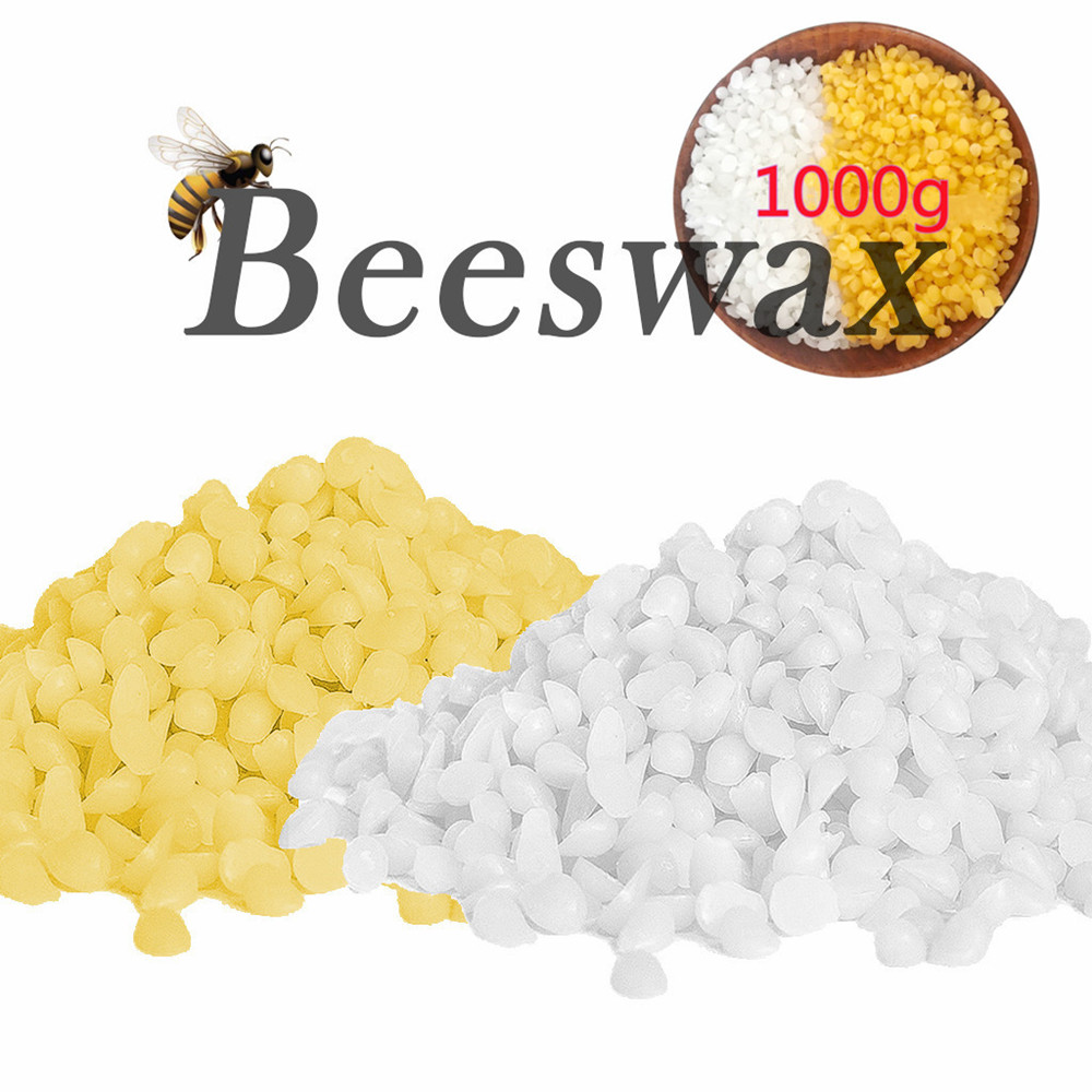 1000g Pure Natural Beeswax 100 - огляд і ціна Candle Making Tips
