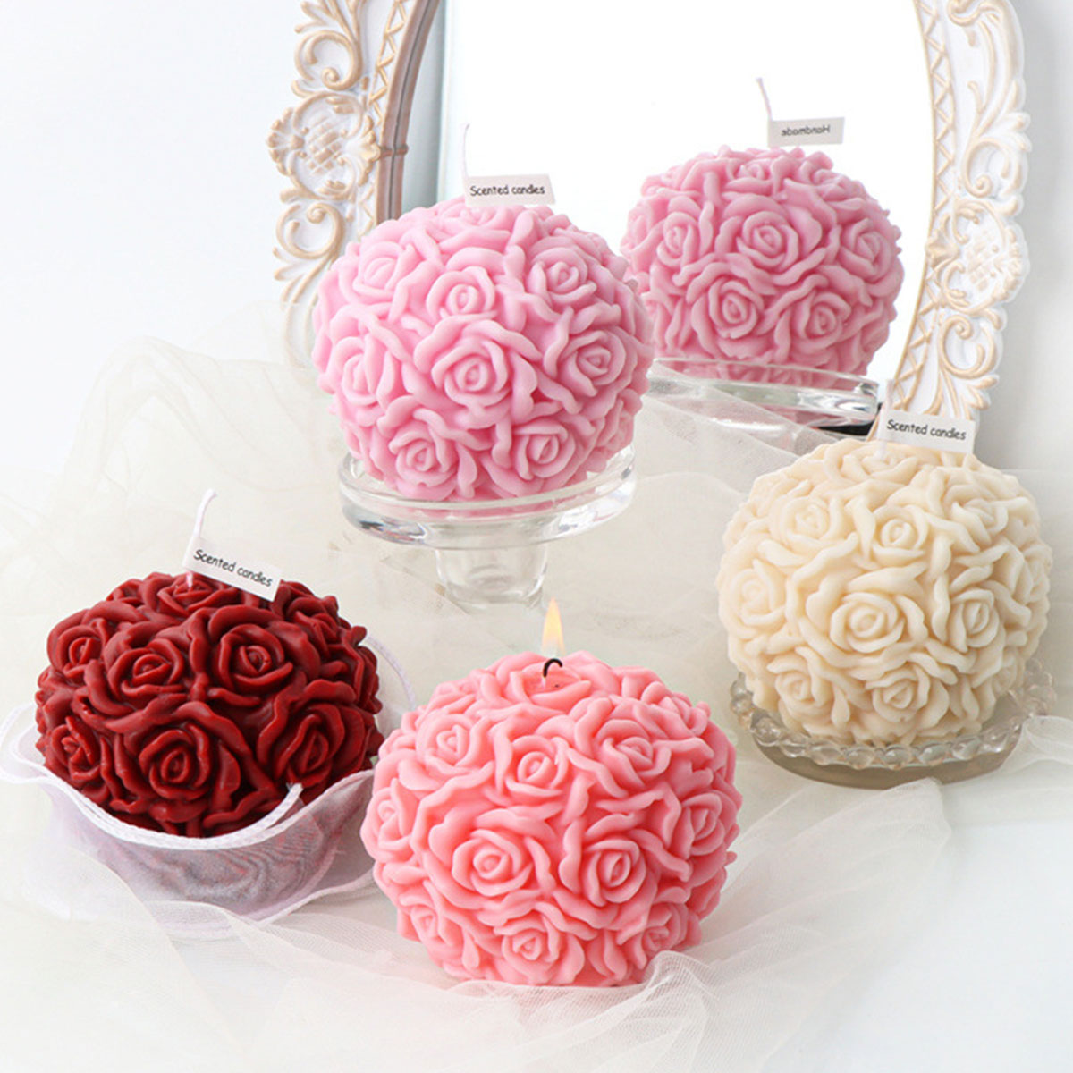 Multi Size Flower Series Candl - огляд і ціна Candle Making Party