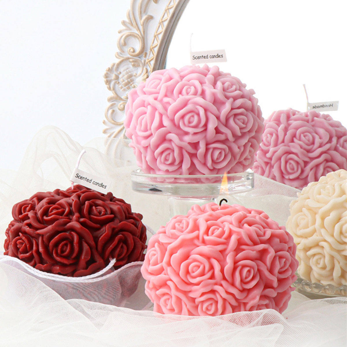 Multi Size Flower Series Candl - огляд і ціна Candle Making Party