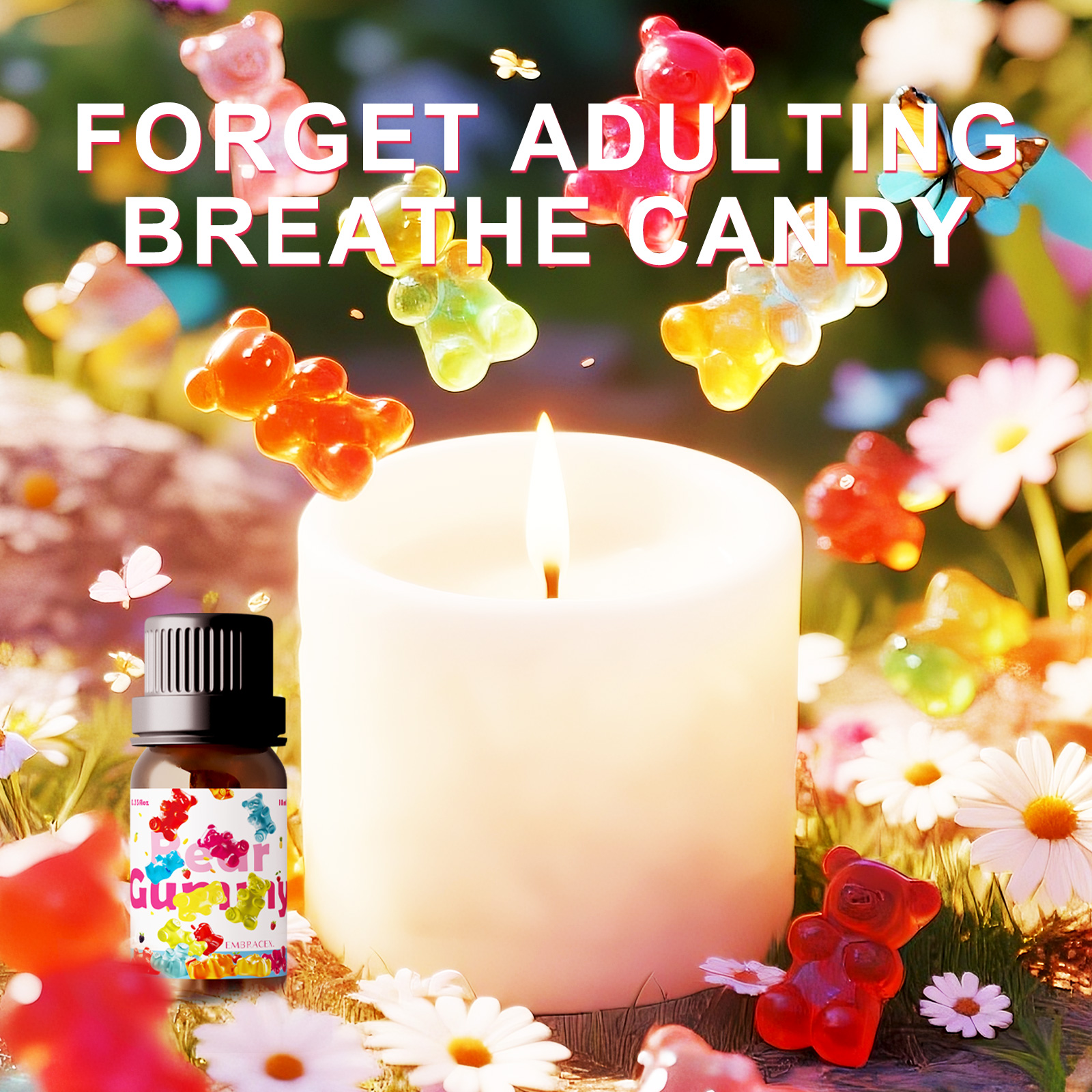 10ml Gummy Bear Fragrance oil  - огляд і ціна Candle Making Essentials