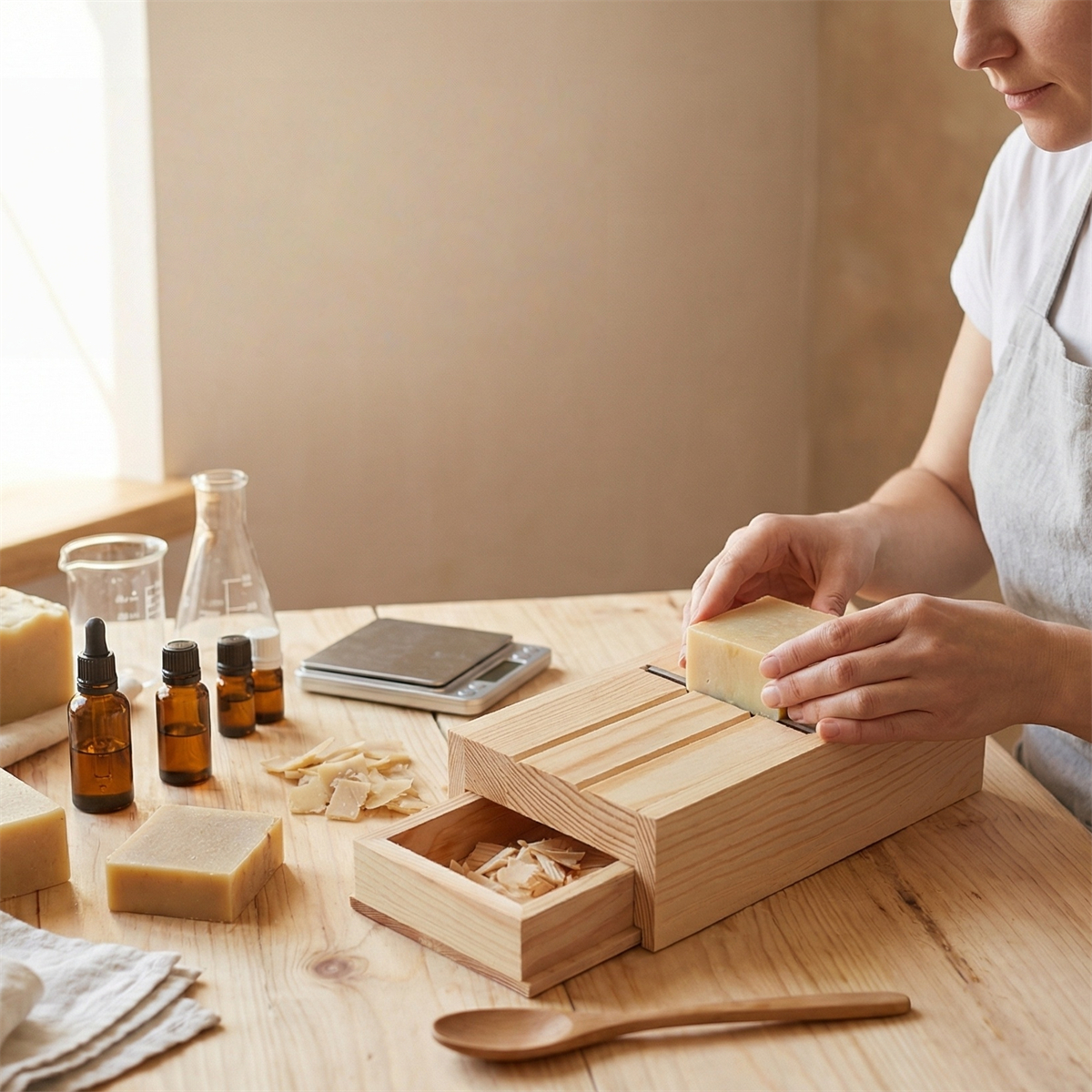 Soap Planer Cutter Drawer Box  - огляд і ціна Kraft Box Candle