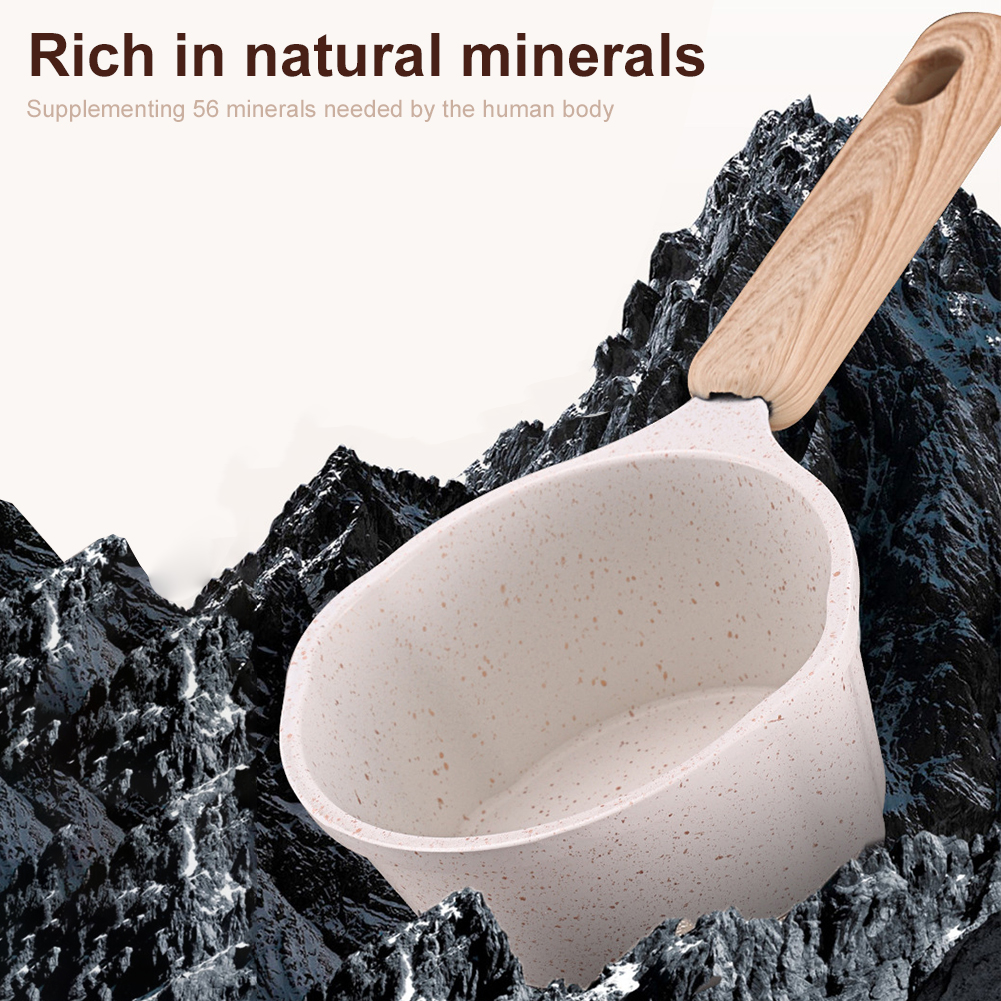 Non-Stick Mini Sauce Pan Woode - огляд і ціна Pour Pot Aluminum