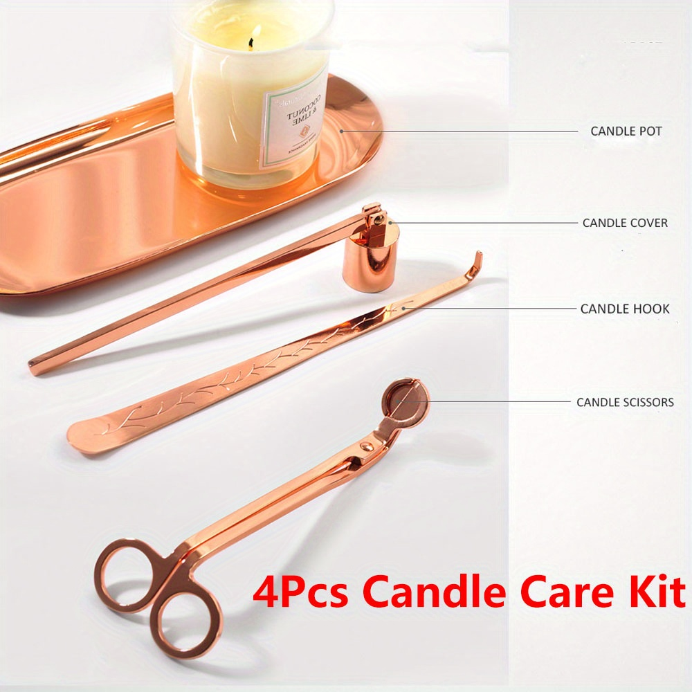 4pcs/set Luxury Candle Care Ki - огляд і ціна Candle Making Items
