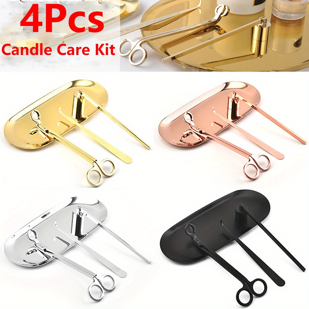 4pcs/set Luxury Candle Care Ki - огляд і ціна Candle Making Items
