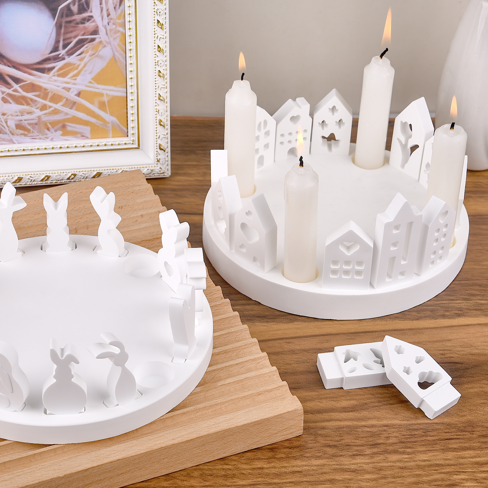Hollow House Rabbit Candle Hol - огляд і ціна Candle Making Items