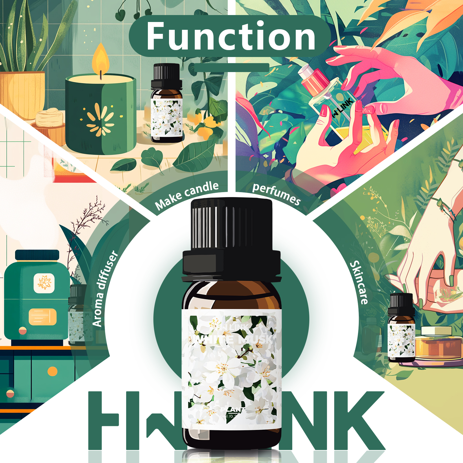 White Musk Essential Oils 10ml - огляд і ціна Candle Making Essentials
