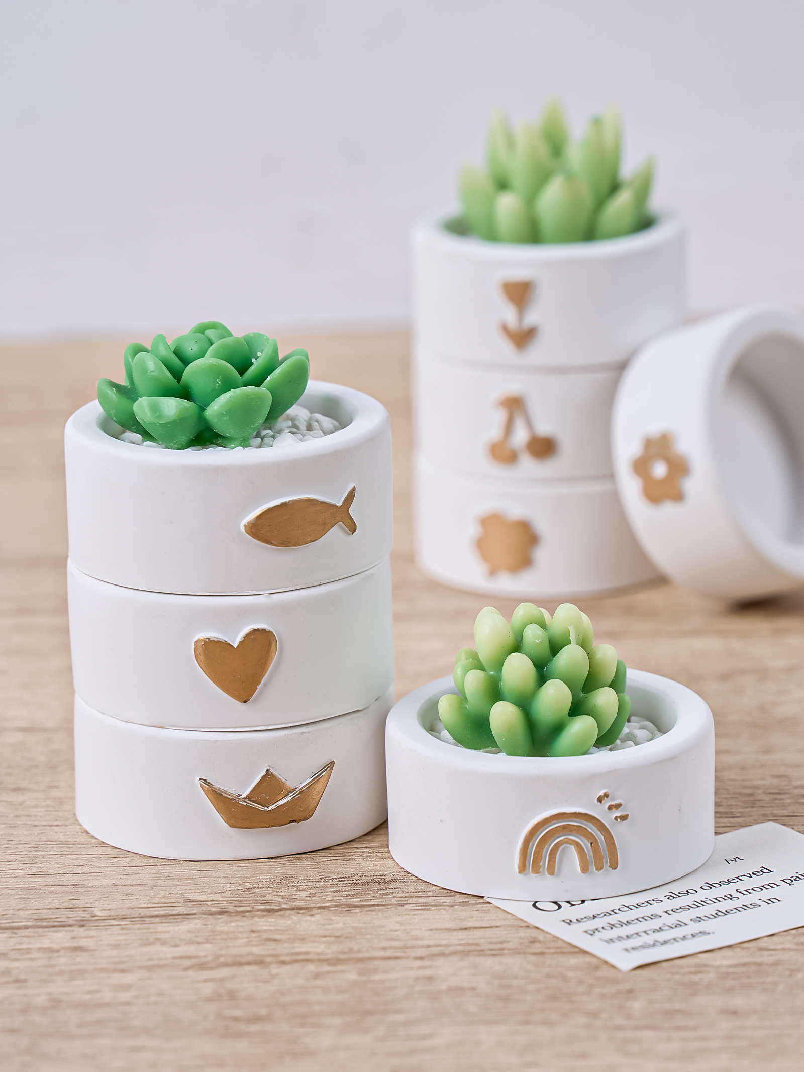 Round Candle Cup Holder Silico - огляд і ціна Kraft Box Candle
