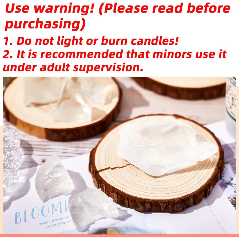 1 Pound (500g) jelly candle ra - огляд і ціна Candle Making Raw Material