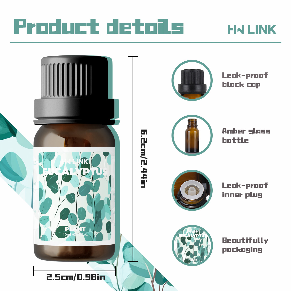 Eucalyptus Essential Oils 10ml - огляд і ціна Candle Making Essentials