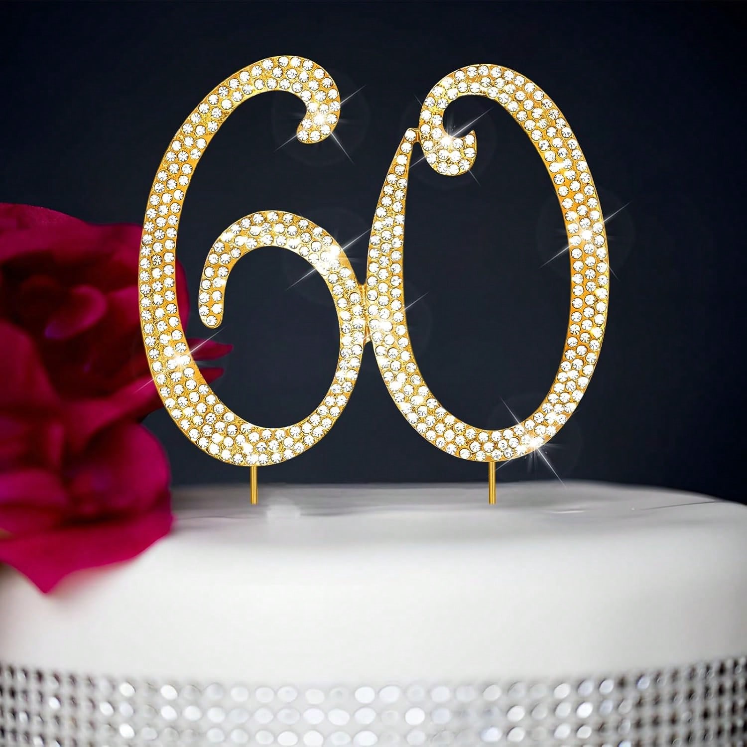 Large Gold Rhinestone Number C - огляд і ціна Candle Making Items