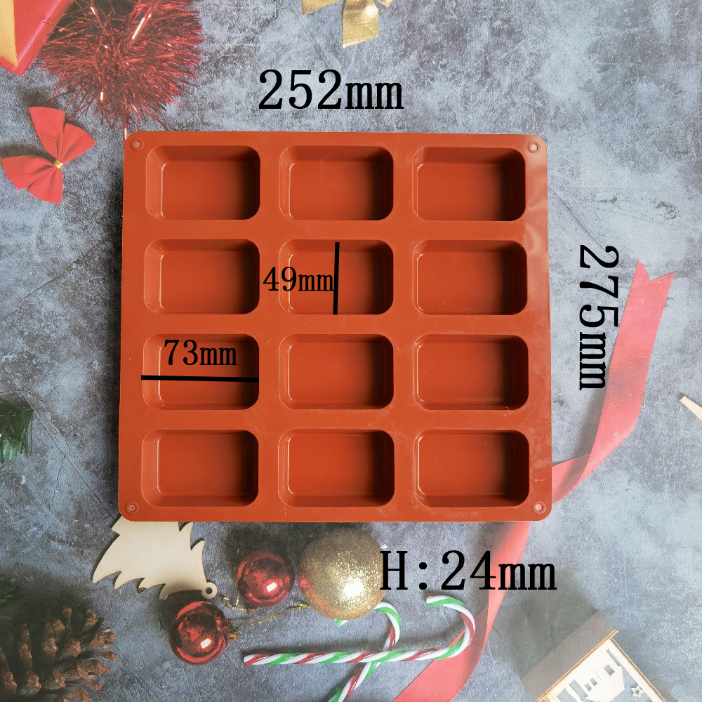 12 Cavity Square Silicone Soap - огляд і ціна Candle Making Tips