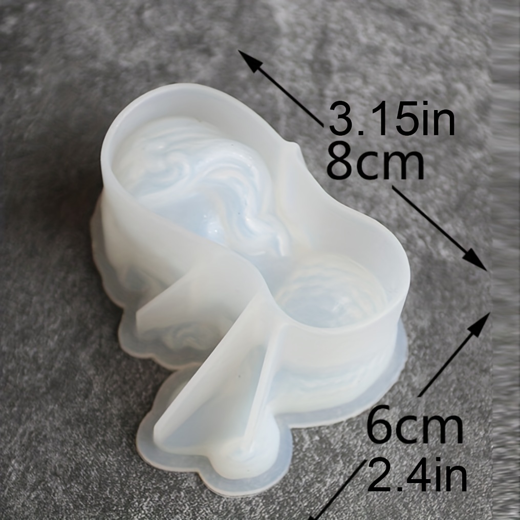 Cute Cartoon Mermaid Silicone  - огляд і ціна Candle Making Items