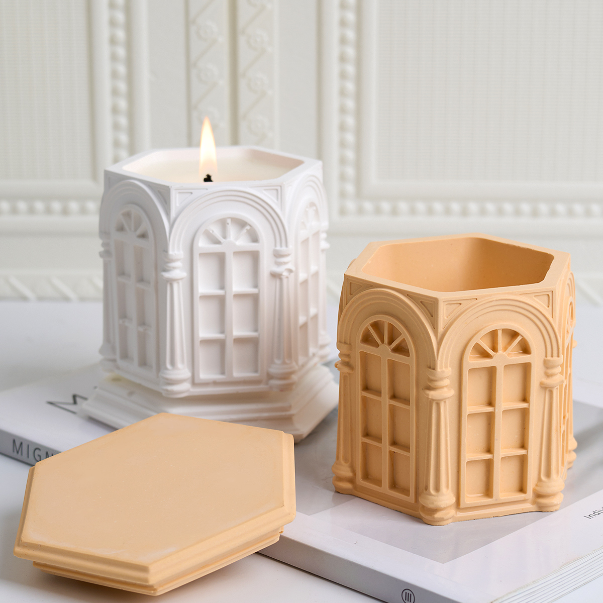 DIY Vintage Candle Jar Contain - огляд і ціна Kraft Box Candle
