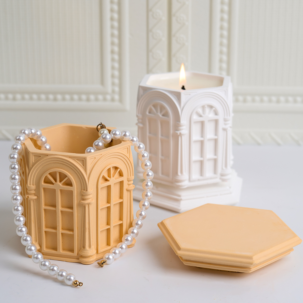 DIY Vintage Candle Jar Contain - огляд і ціна Kraft Box Candle