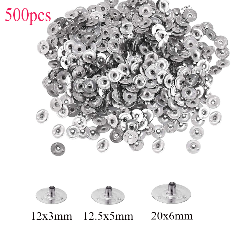 500 Pieces Candle Wick Metal S - огляд і ціна Candle Making Items