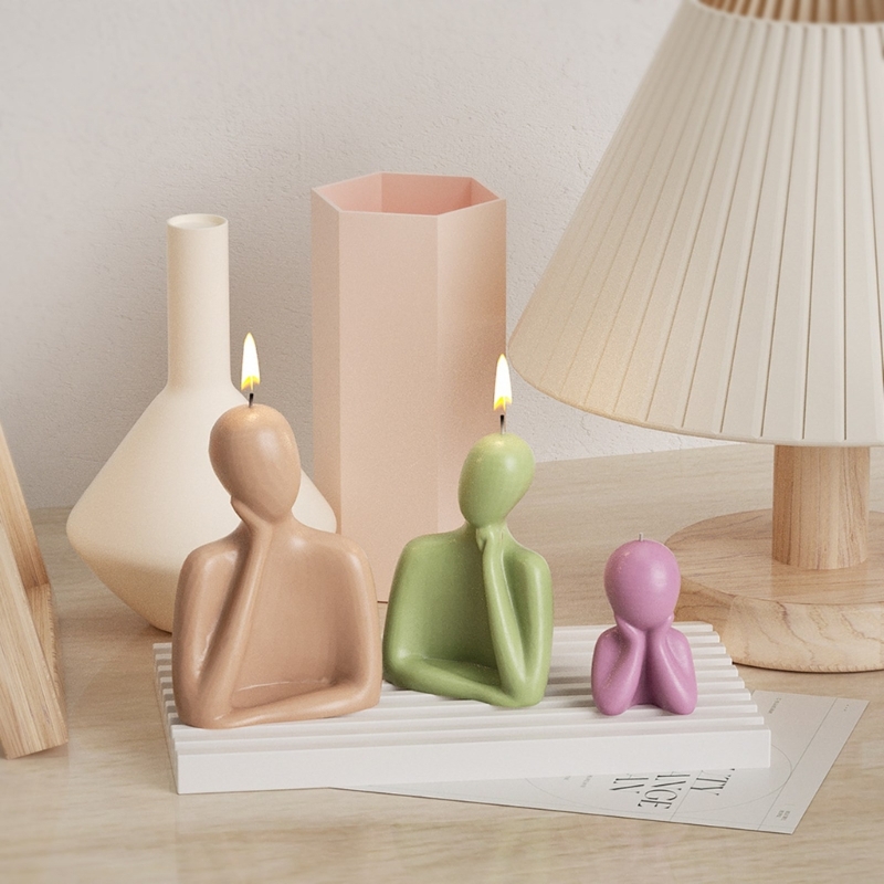 3D Family Candle Silicone Mold - огляд і ціна Candle Making Items