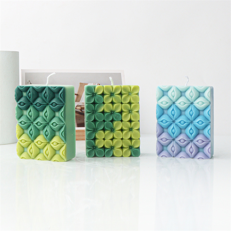 Square Flower Handmade Soap Si - огляд і ціна Candle Making Party