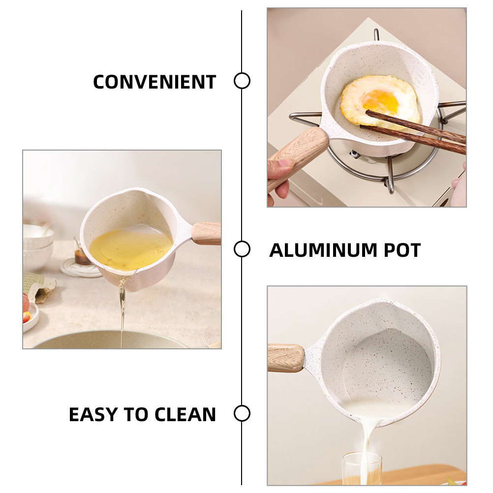 Small Aluminum Sauce Pan with  - огляд і ціна Pour Pot Aluminum