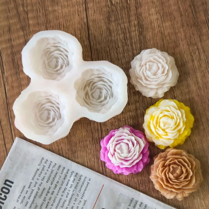 Peony Flower Candle Silicone M - огляд і ціна Candle Making Items