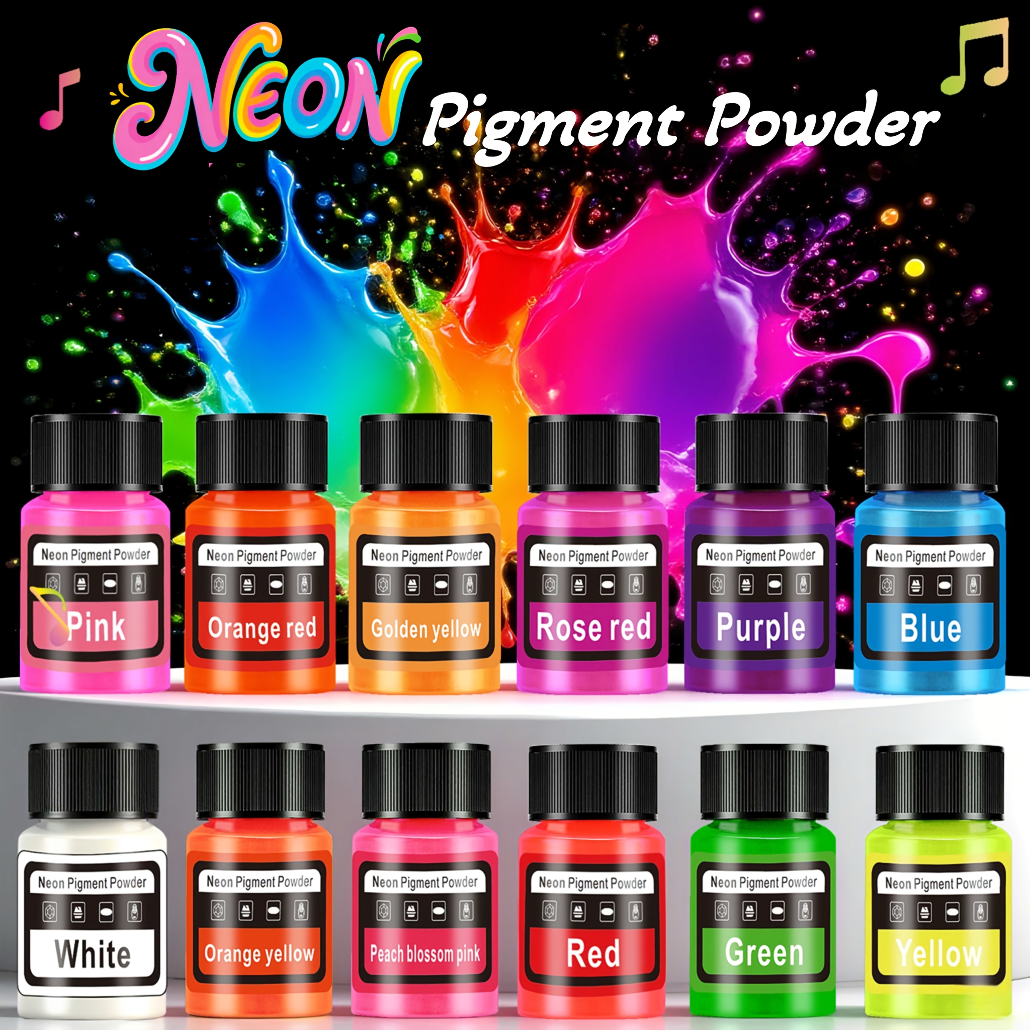 Fluorescent Powder/Neon Resin  - огляд і ціна Candle Making Party