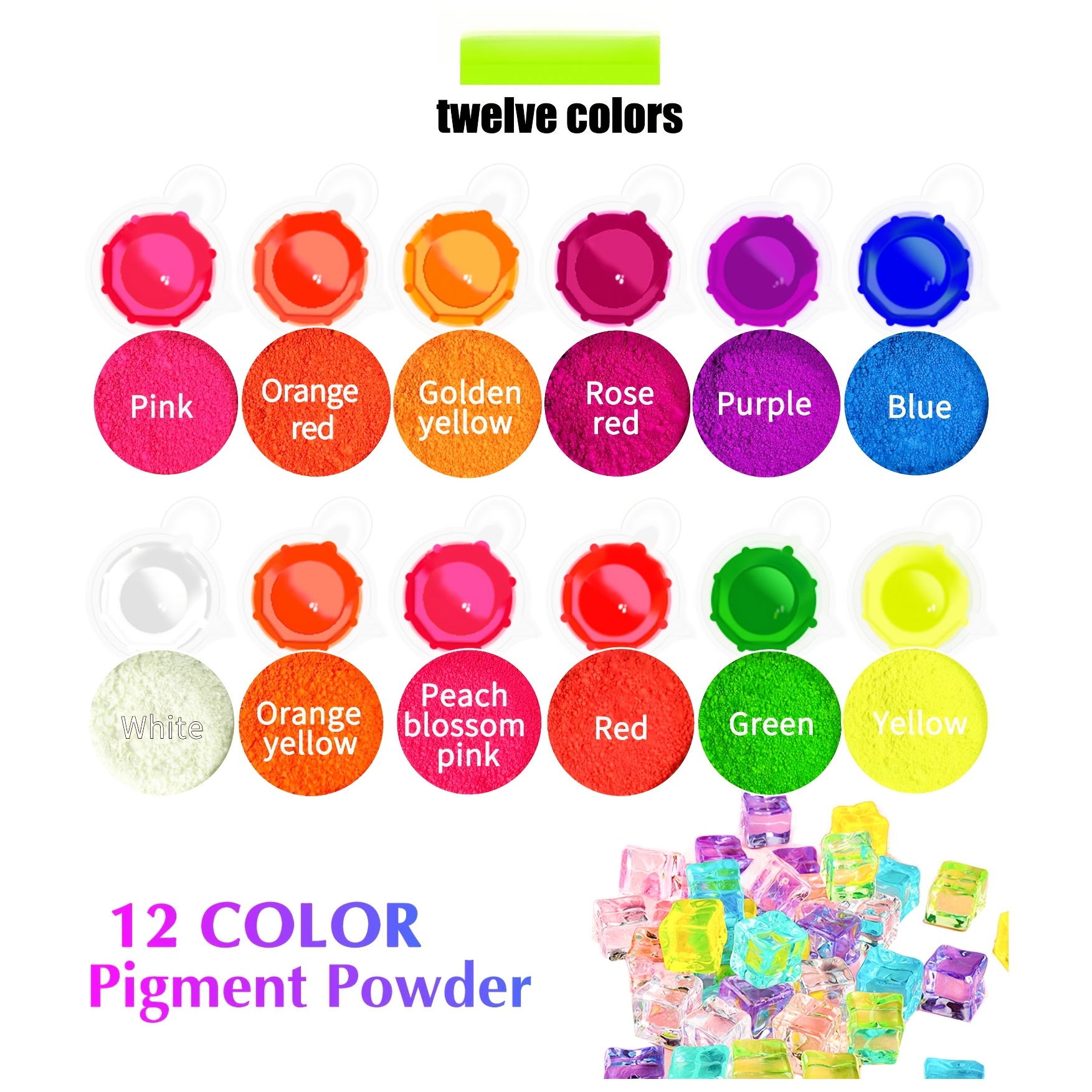 Fluorescent Powder/Neon Resin  - огляд і ціна Candle Making Party